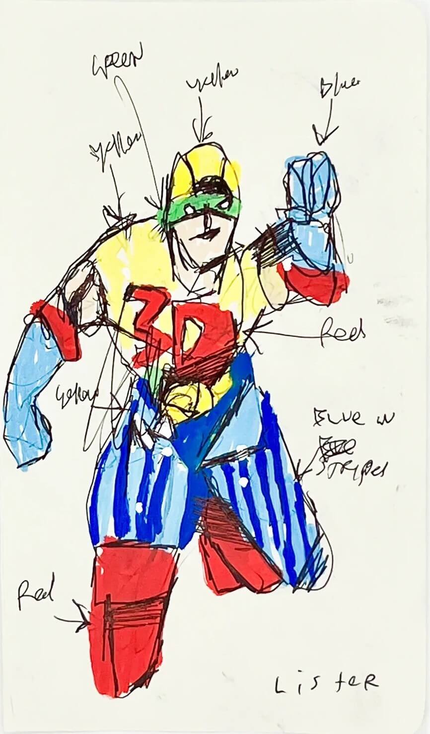 V-Super Hero - Mr 3D